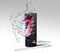Tumbler: 3D Cracked Wall Butterfly, Sublimation 20 oz Skinny Tumbler product 3